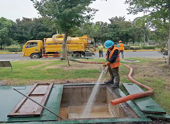 长阳化油池清理