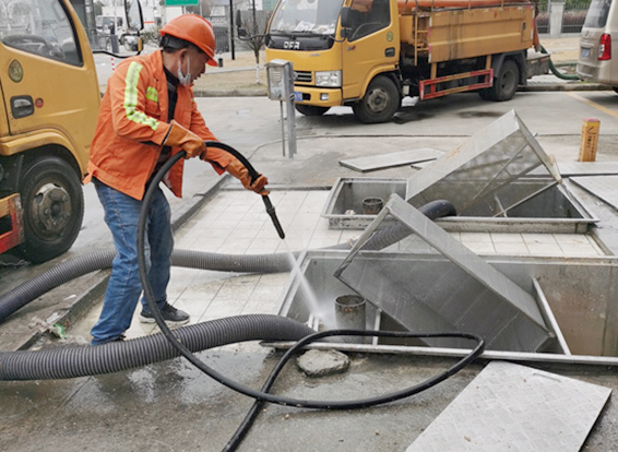 长阳隔油池清理