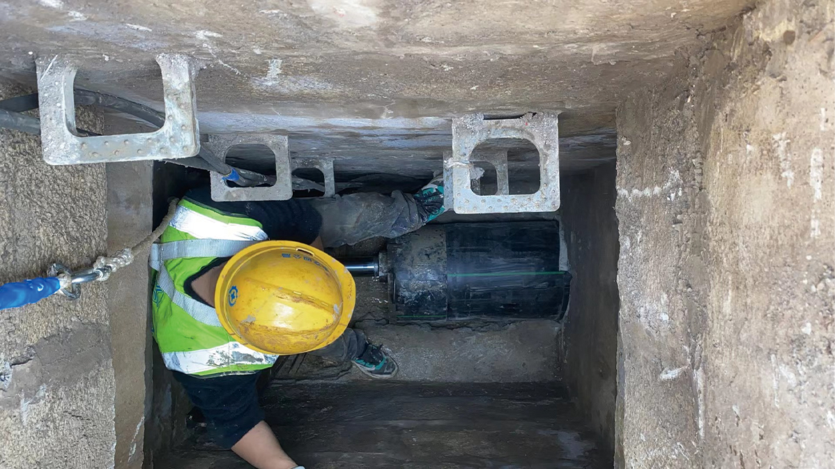 长阳HDPE短管内衬法